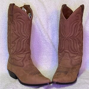 Tan Western Cowboy Boots